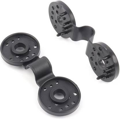 LoomTree 50Pcs Tent Tarp Clips Tarpaulin Clamps Pool Cover Shade Cloth Snap Grip Plastic Cloth Clips
