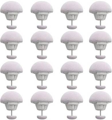 olwick Cotton Cloth Clips (Grey Pack of 16) Cotton Cloth Clips