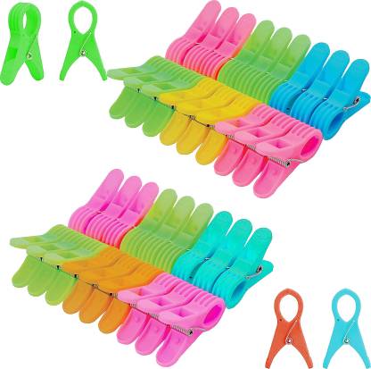 Decaleast DECALEAST Heavy Clips for Cloth Drying Plastic Cloth Clips