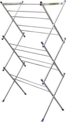Unizone Steel Floor Cloth Dryer Stand Made In India Floor Cloth Rack