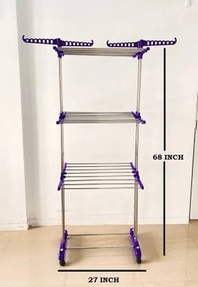 TNC Steel Floor Cloth Dryer Stand 900046