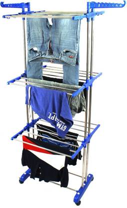 TNC Steel Floor Cloth Dryer Stand SS2POLLBS1