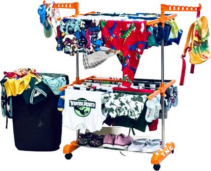 TNC Steel Floor Cloth Dryer Stand 030