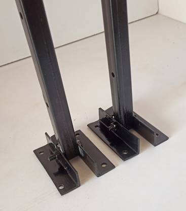 Roborich Steel Wall Cloth Dryer Stand 6T-BLACK-WALL-MOUNT-C0053