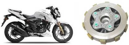 Amazing manufacturers Tvs Rtr 200 4V Bs4.Clutch Assembly Carburetor Modal 2016 Modal Clutch Plate