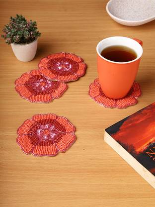 Purina's Round Cotton Coaster Set