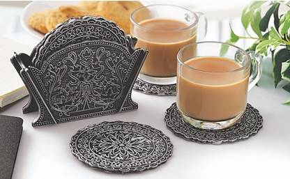 SUNLIFE Round PVC Coaster Set