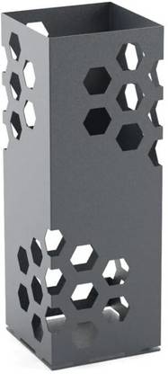 Indian Decor 35789 Hexagon Designer Metal Umbrella Stand Square 20 x 20 x 49 cm Metal Umbrella Stand