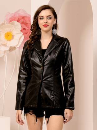 TANDUL PU LEATHER Solid Coat