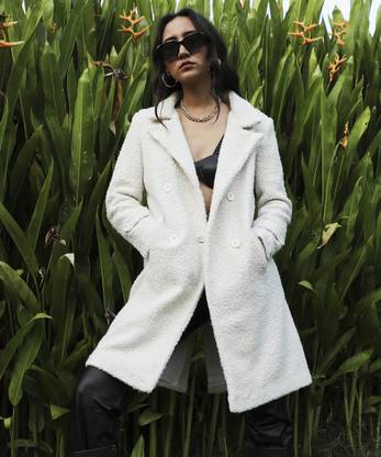 CAMPUS SUTRA Soft Sherpa Solid Coat