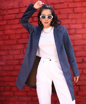 CAMPUS SUTRA Polyester Solid Coat