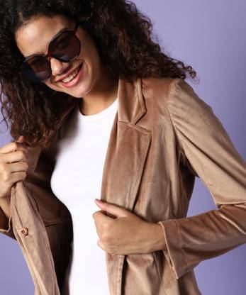 CAMPUS SUTRA SUEDE Solid Coat