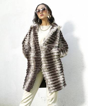 CAMPUS SUTRA Polyester Color Block Coat