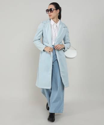 CAMPUS SUTRA Suede Solid Coat