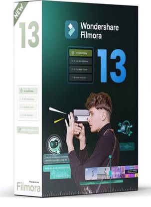 Wondershare Filmora 13 Video Editor|All Device|1 Year|Activation Details Only|