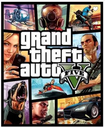 Gta 5 Pc Game (No Redeem* Code/ No Multiplayer) Mode) | HD Edition with Full Game, Game and Map Pack