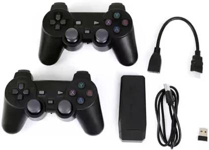 4K Ultra Game Stick 2.4G Dual Wireless Gamepad Plug & Play, Portable 8 Bit Game 25th Anniversary Edition
