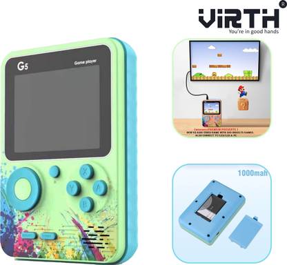 G5 500 in 1 Retro Game Box Only for 1 Player, Game PAD Can Play On TV, 500 Games World Tour Edition