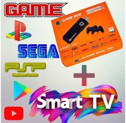 Retro Gaming Box 8k with 20000+ Games for HD Set-Top Box with Android TV Support Limited Edition