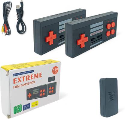 Extreme Mini Game Box NES 620 AV-Out TV Video Game Multi Players Wireless_19 Xbox 360 Edition with Game and Upgrades Pack