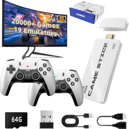 M15 Game Box 2.4Ghz Retro Game Stick, 4K HDMI Output & Wireless Controller Limited Edition