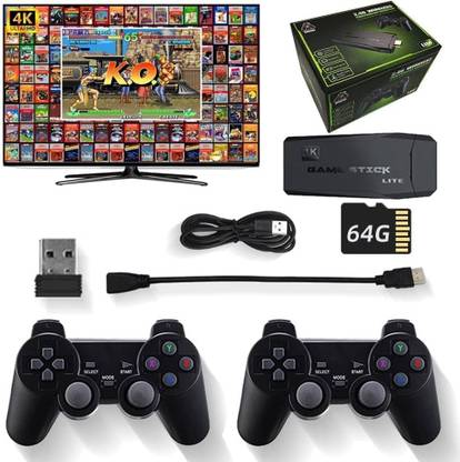 HD TV Video Game 4K Ultra Plug & Play Wireless TV Video Game for Kids 2 Player 25th Anniversary Edition