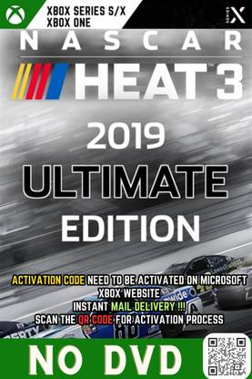 NASCAR Heat 3-Instant Mail Delivery (ONLY ACTIVATION CODE, NO CD) Ultimate Edition