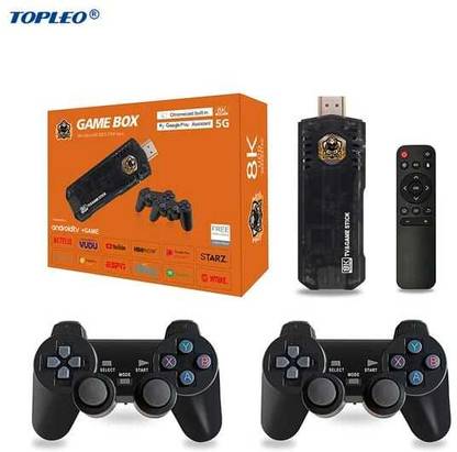 The Ultimate Gaming Hub: Game Box 8k Ultra HD SetTop Box with 20000+ Games Stick Limited Edition