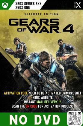 Gears of War 4-Instant Mail Delivery (ONLY ACTIVATION CODE, NO CD) Ultimate Edition