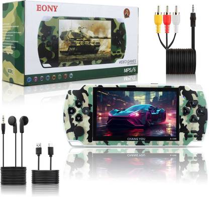 EONY PSP MP5/6 PlayStation Portable Handheld In-Built Video Game Console Limited Edition