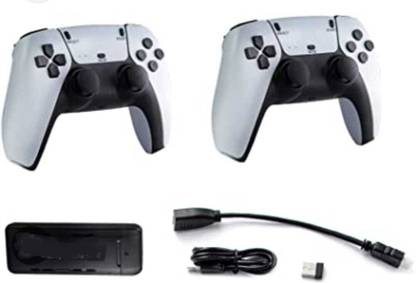 Clubics 4K HDMI Gaming Stick Console Epic Edition with Dual Wireless Controller Legendary Edition