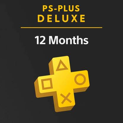 PlayStation Plus Deluxe 12 Month Membership PS PLUS Deluxe Deluxe Edition with Game and Upgrades Pack