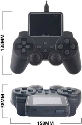 S10 Game Controller: 2.4" Screen, 520 Built-in Games Black Edition