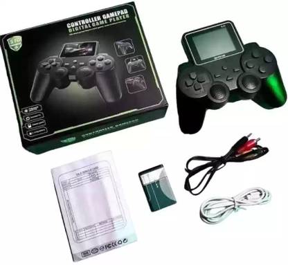 Retro Game Built With Wireless Controller Digital Game Player on Gaming Console Anniversary Edition