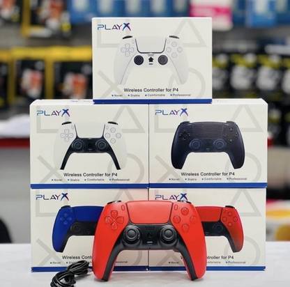 PLAY X WIRELESS CONTROLLER GAMEPAD FOR PS-4 PC TV BOX ANDROID (BLUTOOTH SUPPORT) Special Edition