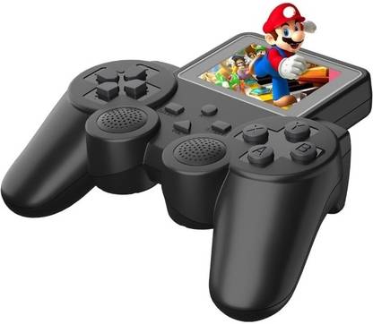 Latest Video game S10 Handheld retro Game with inbuilt 500 Games11 Black Edition