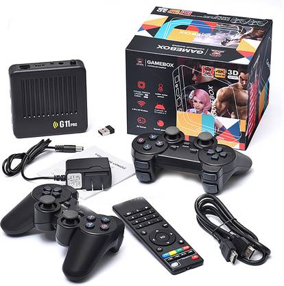GPZ GAME BOX G11 PRO 38000 GAMES RETRO CLASSIC 3D WIRELESS PLUG & PLAY 64GB HD Edition
