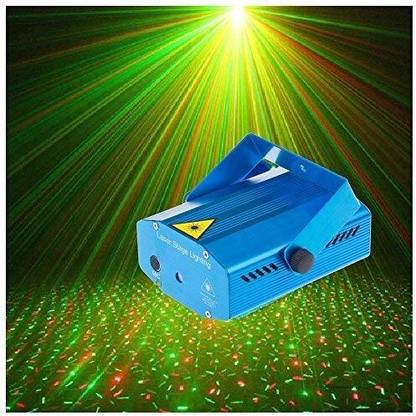 WunderVoX IIV -277-HN-Mini Laser Light Projector Stage Lighting Shower Laser Light