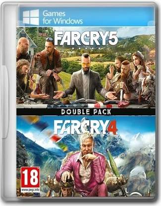 FAR CRY 4 & FAR CRY 5 (Digital Download) NO DVD/CD Deluxe Edition