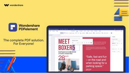 Wondershare PDF Element | Mac | 1 Year License | Activation Details Only |