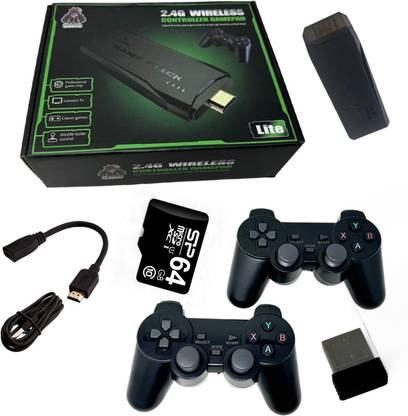 Video Game Player with 20000+ Retro Game HDMI Output Dual Player-4KGame Stick11 5th Anniversary Edition