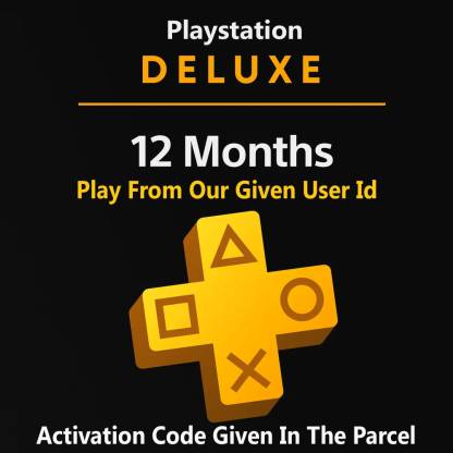 PS PLUS MEMBERSHIP SUBSCRIPTION 1 YEAR (CODE IN THE BOX) (DELUXE ...