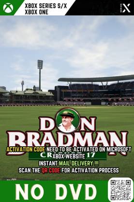Don Bradman Cricket 17-Instant Mail Delivery (ONLY ACTIVATION CODE, NO CD)