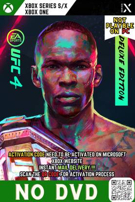 UFC 4_Instant Mail Delivery (SCAN THE QR) Ultimate Edition