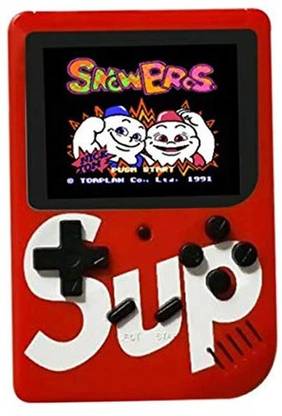 SUP X Game Box 400 in One Handheld Game Console With Remote Controller & Can Connect to A TV 2 Player ( Only 2nd Player Play with Remote) 8 GB with Retro 400 in 1 Special Toy Edition