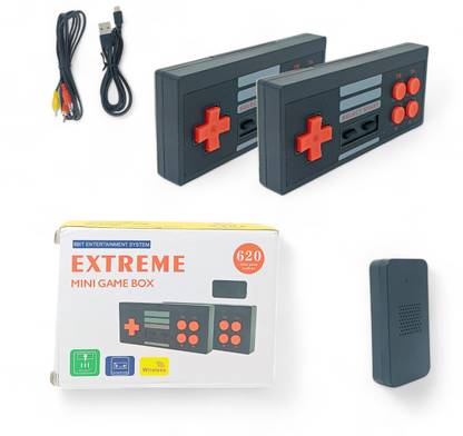 Extreme Mini Game Box NES 620 AV-Out TV Video Game Multi Players Wireless_16 Xbox 360 Edition with Game and Upgrades Pack