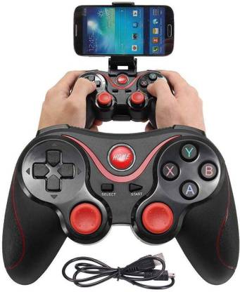 FANSEEKART X3 Mobile wireless Bluetooth Game controller for android and pc_FSN5 Black Edition with Expansion Pack Only