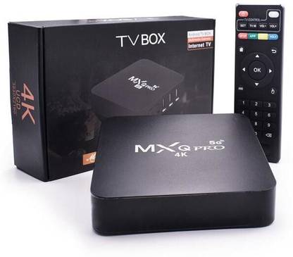 CHG MXQ PRO 4k 5G Android TV Box with 2GB RAM 16 GB ROM Media A_15 Limited Edition with Expansion Pack Only