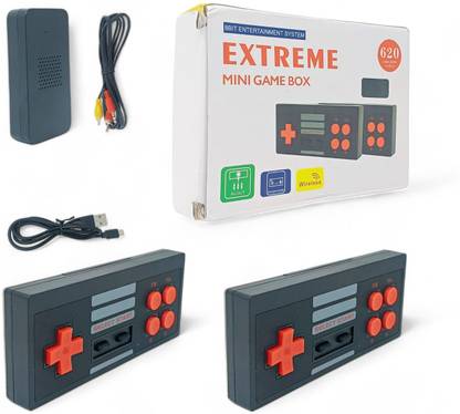 Extreme Mini Game Box NES 620 AV-Out TV Video Game Multi Players Wireless_13 Xbox 360 Edition with Game and Upgrades Pack