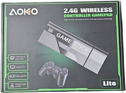 M Pro Game Stick 2.4G Wireless Controller 4K HD Console Built-in 20K Retro Games 25th Anniversary Edition